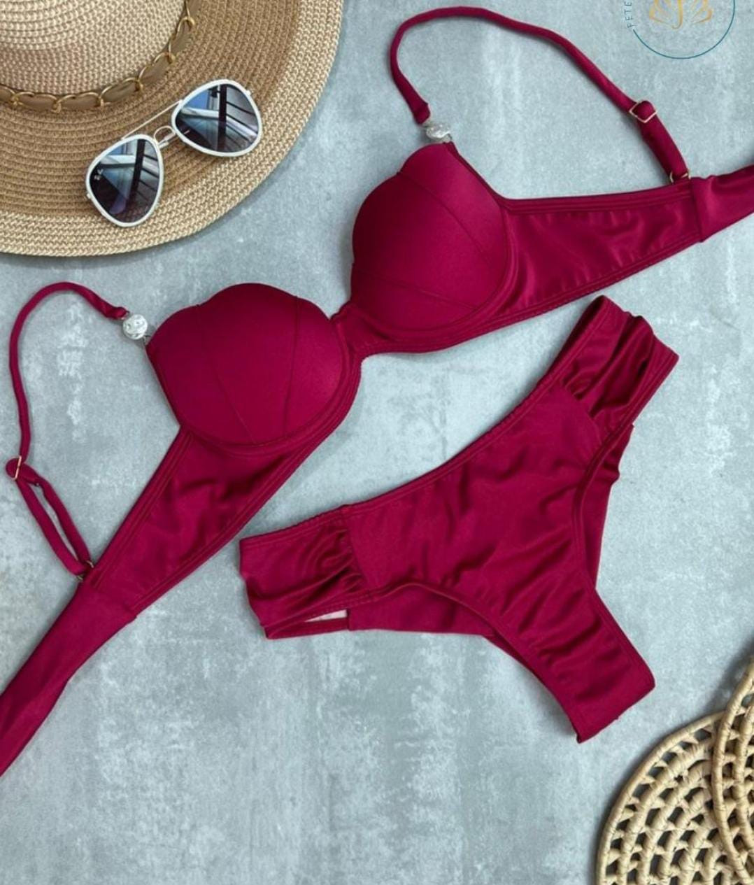 biquini de poliamida